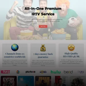 IPTV Template WordPress