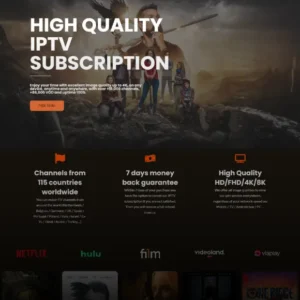 IPTV Template WordPress