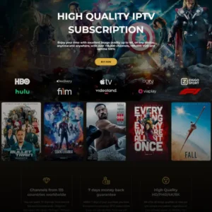 IPTV Template WordPress