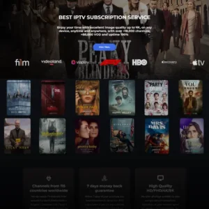 IPTV Template WordPress